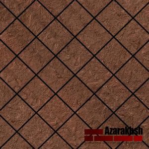 آجر نسوز نما قهوه ای آنتیک 20*20