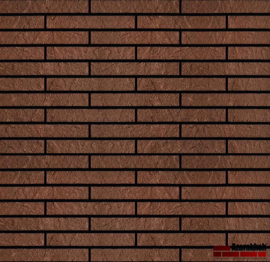 آجر نسوز نما قهوه ای آنتیک 6*40